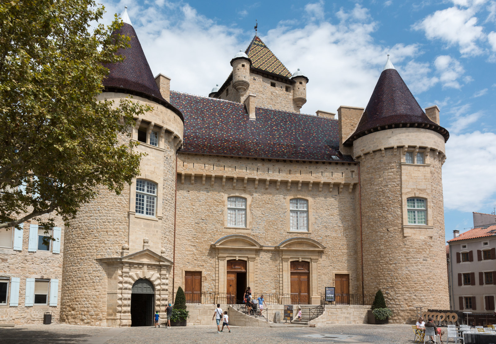 Le château d'Aubenas