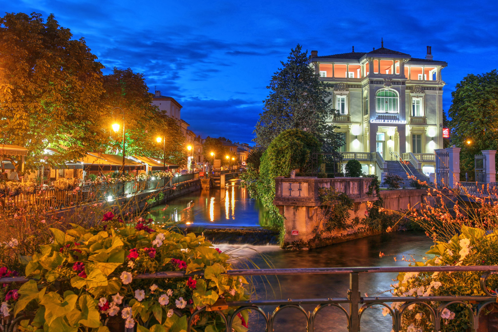 La ville de l'isle-sur-la-Sorgue